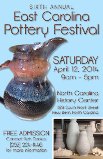 2014 Eastern NC Pottery Festival Poster